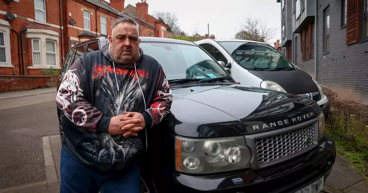 Disabled Nottingham veteran fined for parking outside his home