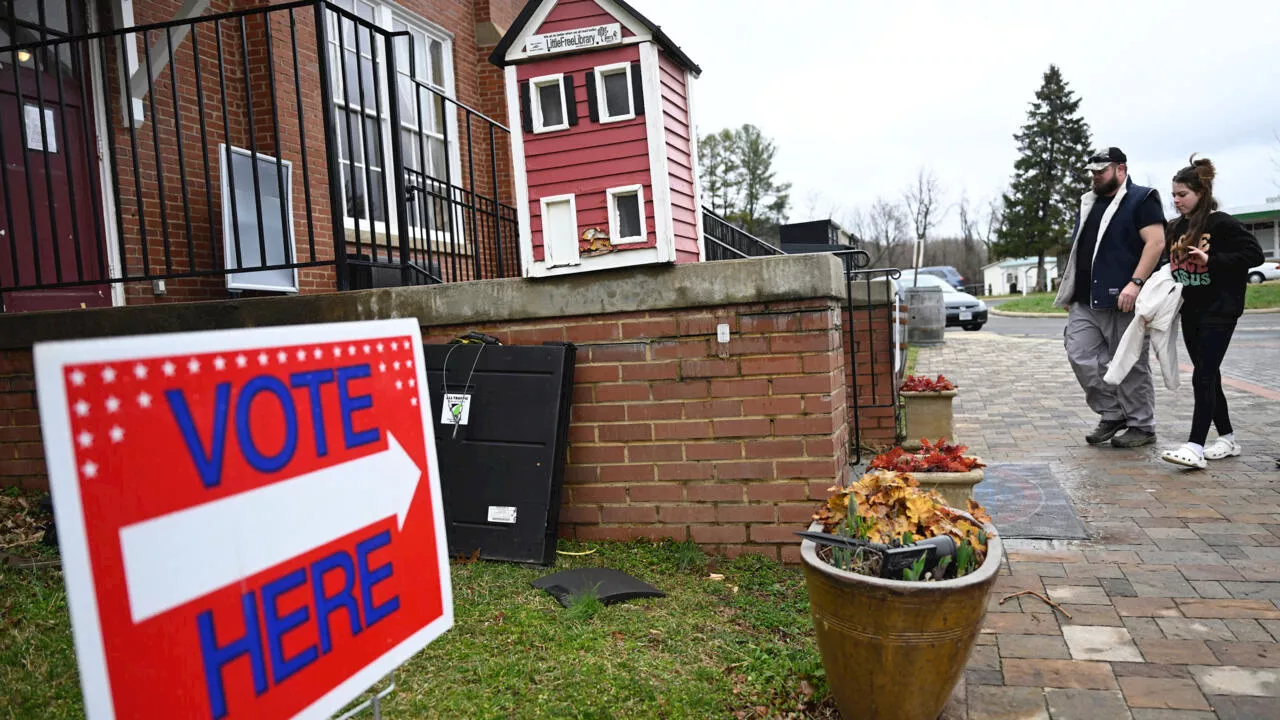 États-Unis: dans l'État de Virginie, un «Super Tuesday» sous la pluie