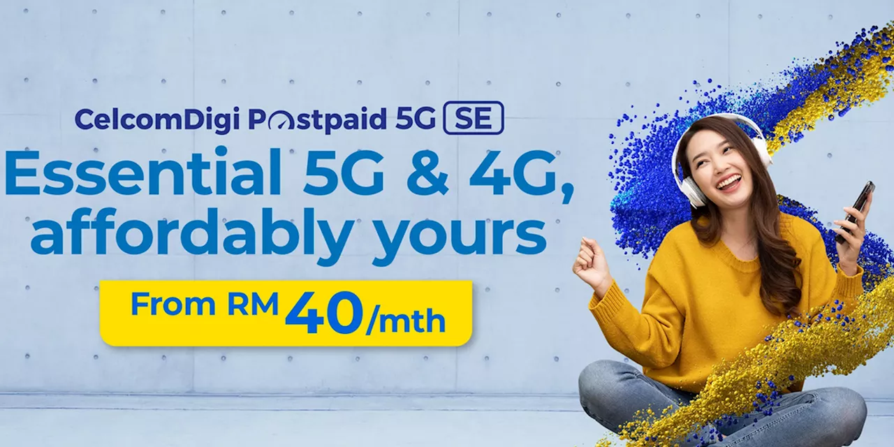 CelcomDigi Introduces New Postpaid 5G SE Packages