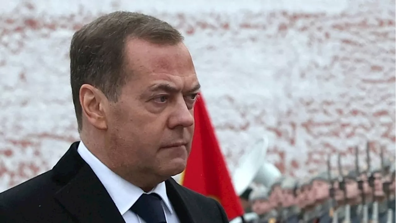 Dmitry Medvedev Unveils Map With New Russian Borders in Anti-Ukraine Screed