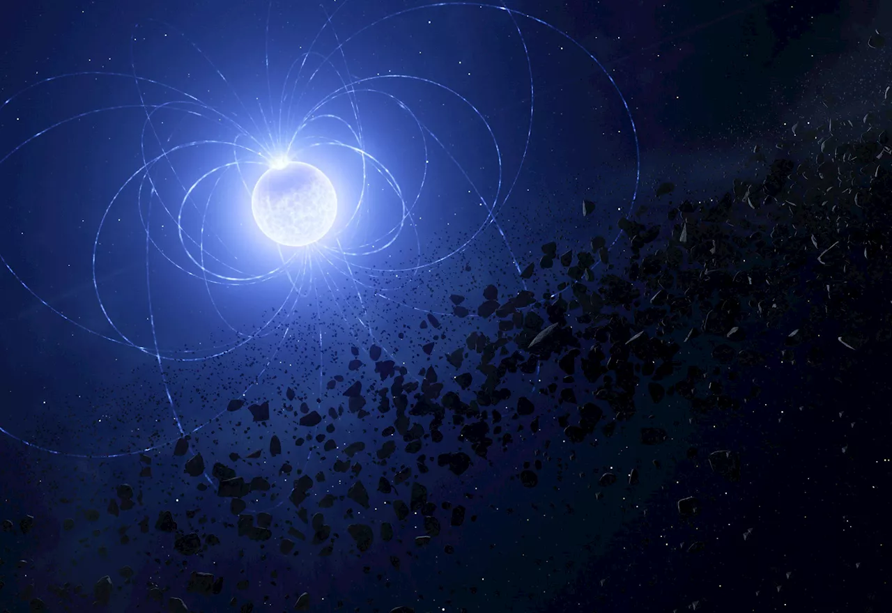 Astronomers Can See the Impact Site Where an Asteroid Crashed Into a White Dwarf