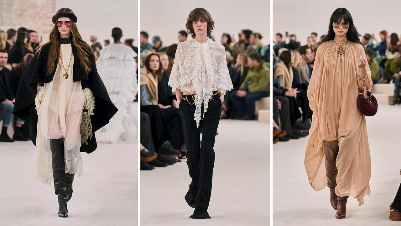 Chloé reinventa el boho-chic y así se llevará en Otoño-Invierno 2024