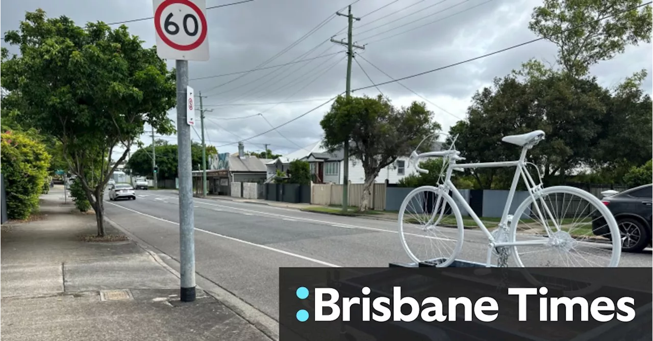 This memorial was removed six times. Then it came back on a trailer