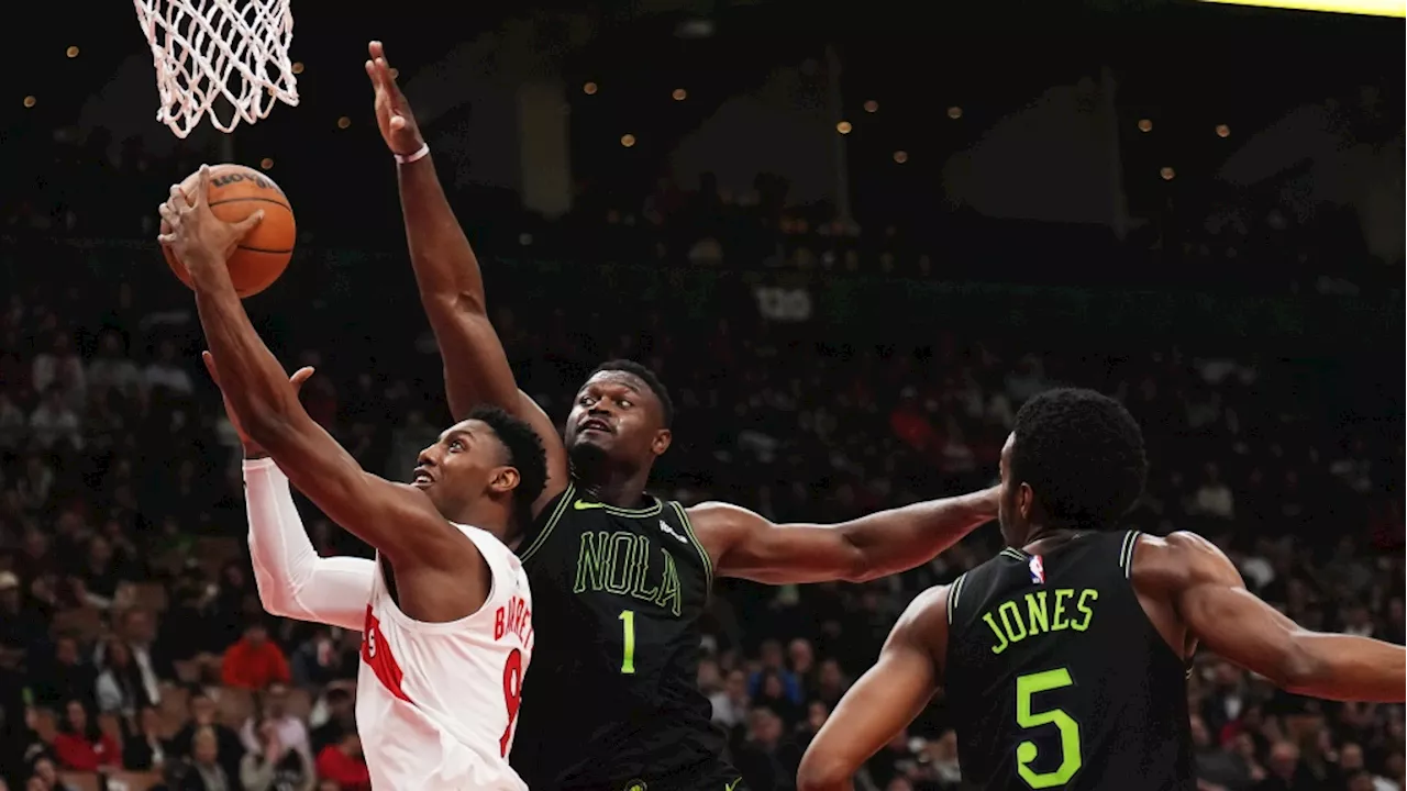 Zion Williamson powers New Orleans Pelicans to 139-98 rout of Toronto Raptors