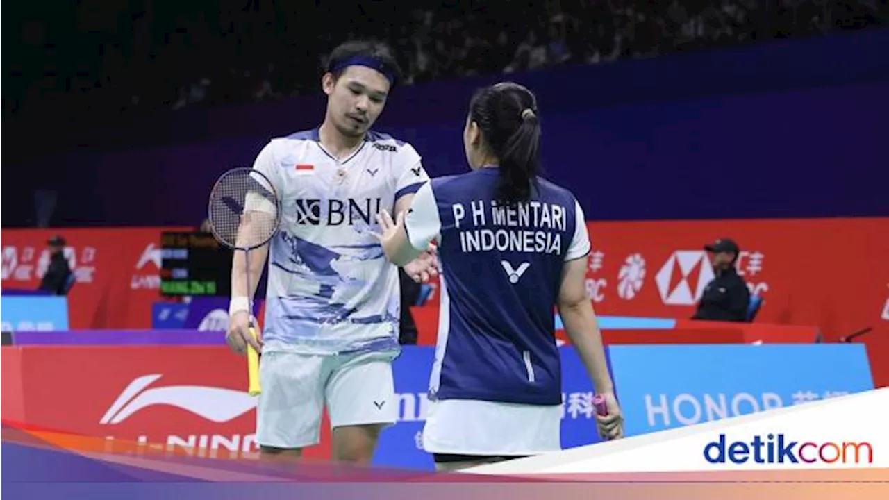 Hasil French Open 2024: Rinov/Pitha Kalah Usai Duel Rubber Game