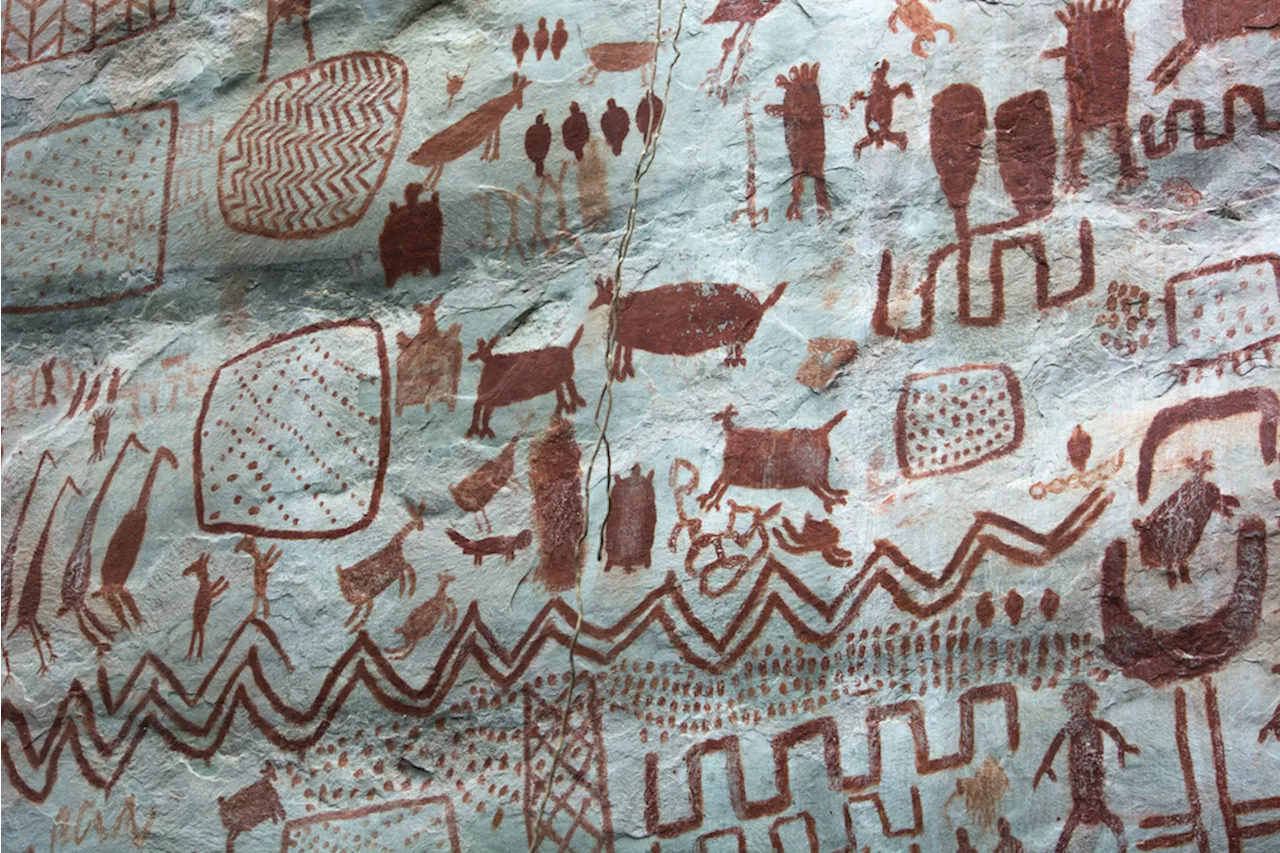 Massive Ochre Cave Paintings are Traces of Ancient Human Migration in the Amazon