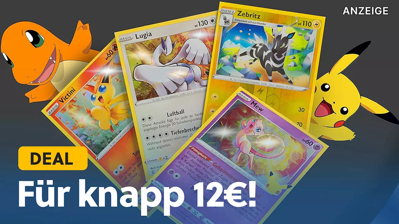 Sammlerwert: Die allerersten Pokémon-Karten überhaupt gibt's jetzt wieder