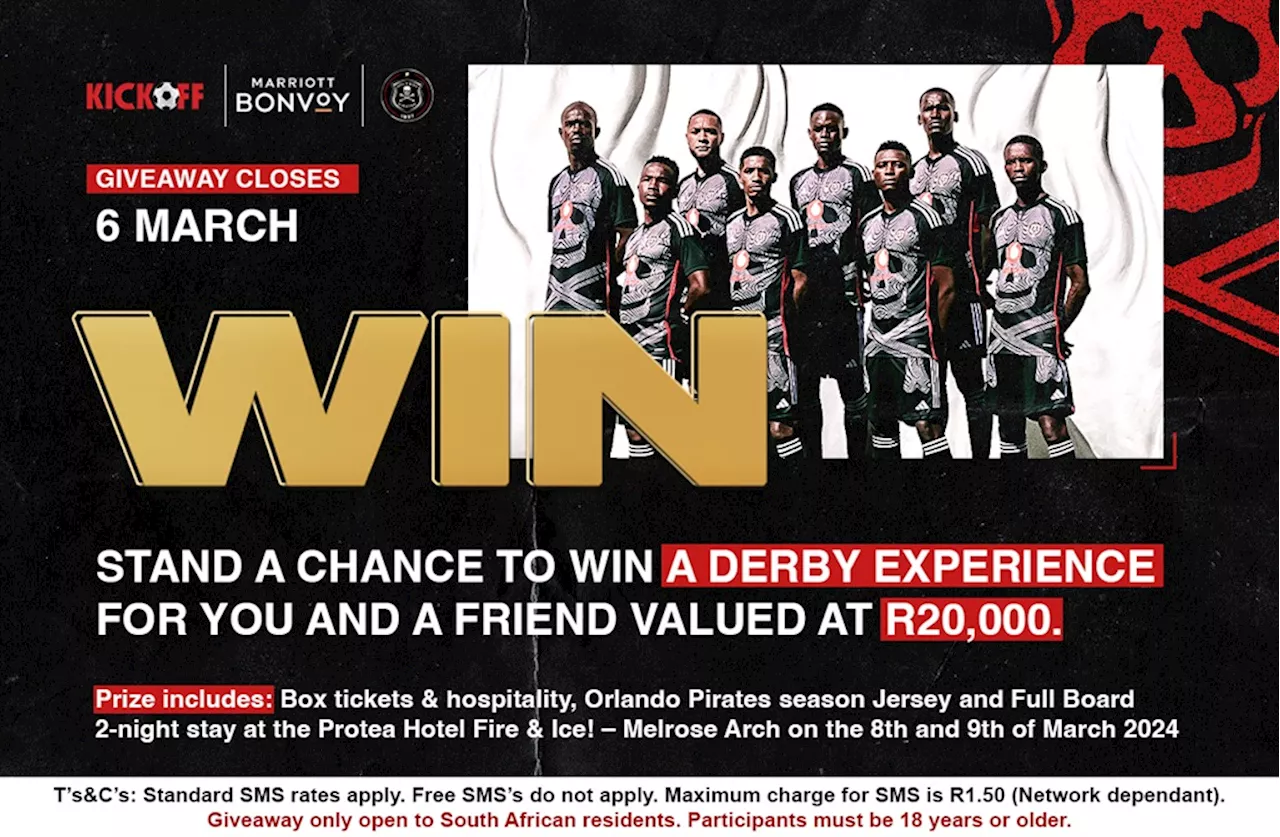 Stand A Chance To Win A Marriott Bonvoy x Orlando Pirates VIP Derby Experience!