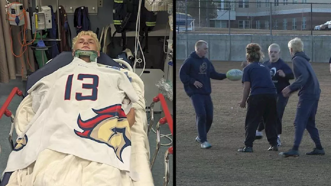 Rugby community supports Herriman teen after 'freak' field accident breaks neck