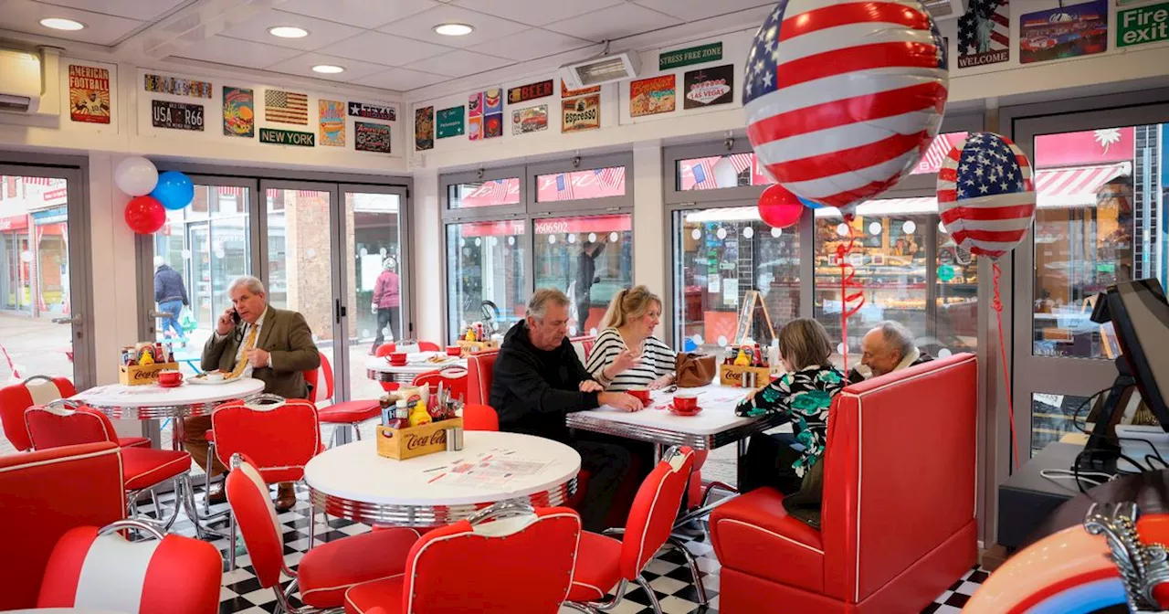 New American diner opens with mammoth US breakfasts and burgers