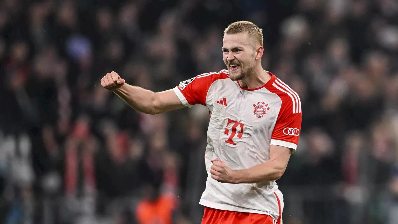 Knappe assist De Ligt en goals Kane helpen Bayern verder in Champions League