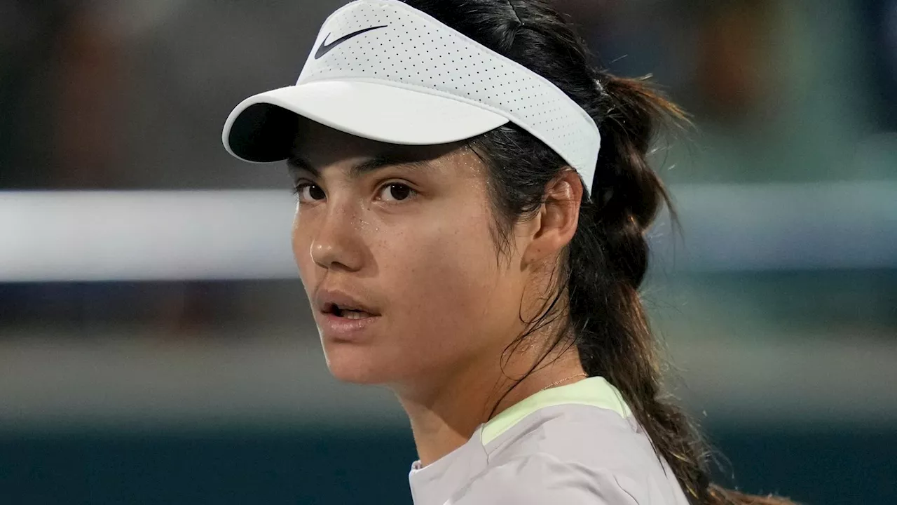 Emma Raducanu 'not too concerned by results' ahead of Indian Wells first round