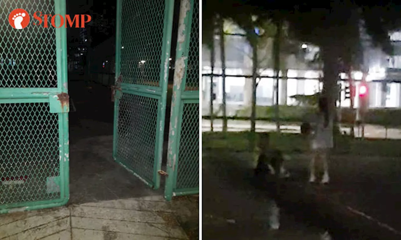 Youths shoot hoops and create late-night disturbance at unlocked Marsiling basketball court