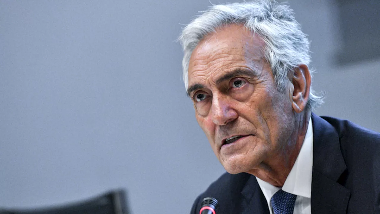 Il presidente della Figc Gravina è indagato per autoriciclaggio