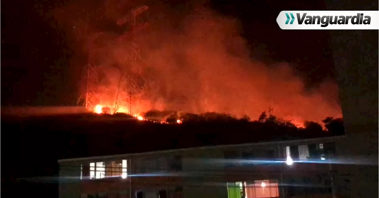  No descartan que incendio en Chimitá fuera provocado por pirómanos