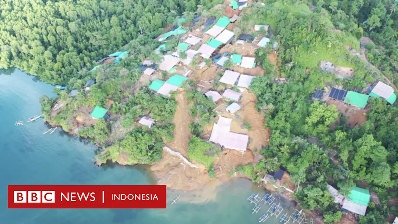 Tambang emas ilegal di Pulau Sangihe 'makin masif beroperasi' - ‘Air laut dulunya jernih, sekarang keruh’