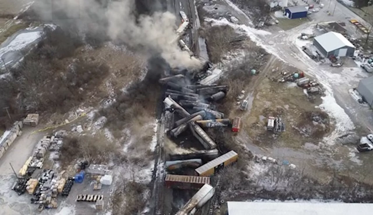 NTSB Chair Casts Doubt on Vent and Burn Strategy Following East Palestine Train Derailment