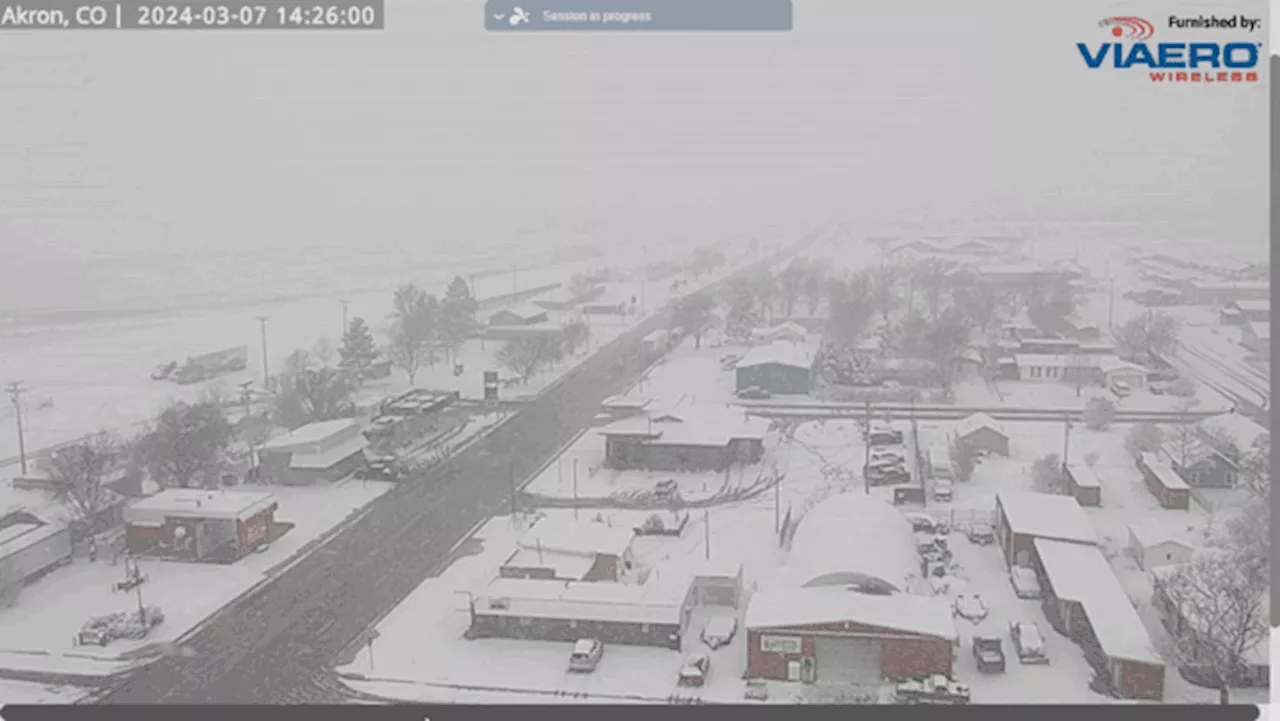 Snowstorm, slippery roads close Highway 34, I-76 in northeast Colorado with more closures possible