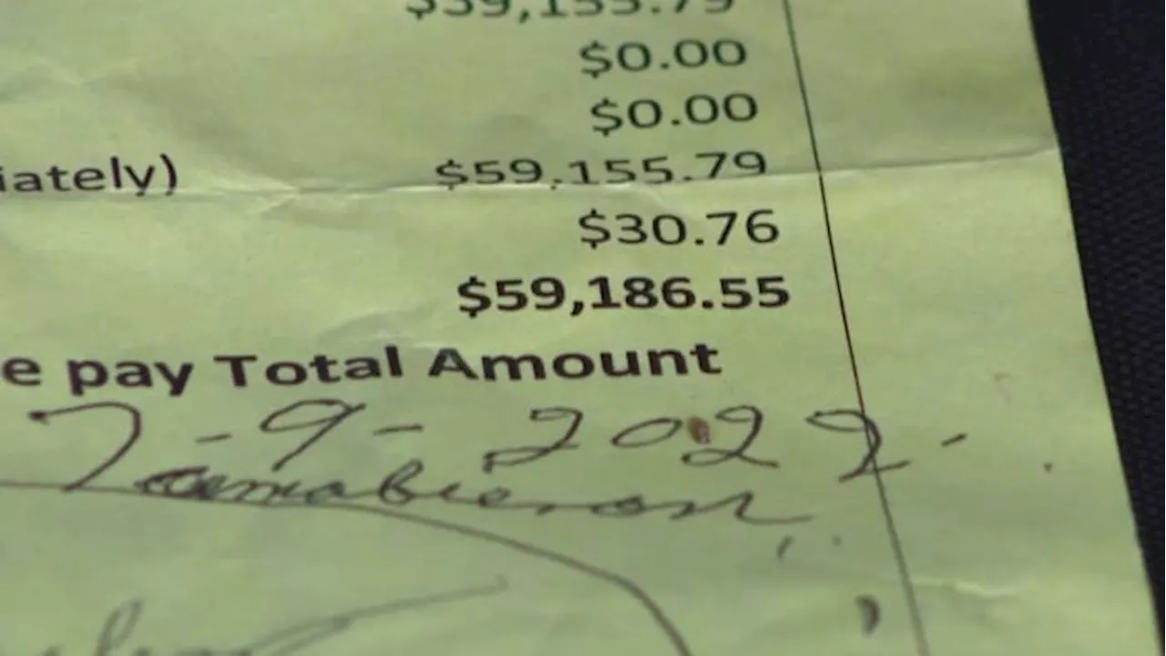 DRAINED: Magnolia Park man outraged to receive $59K water bill from the City of Houston