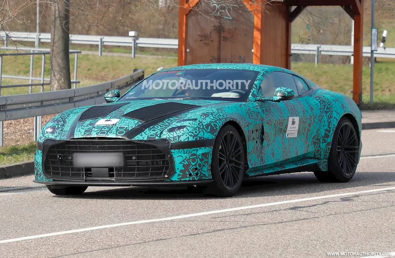 2025 Aston Martin DBS successor spied with radical new look