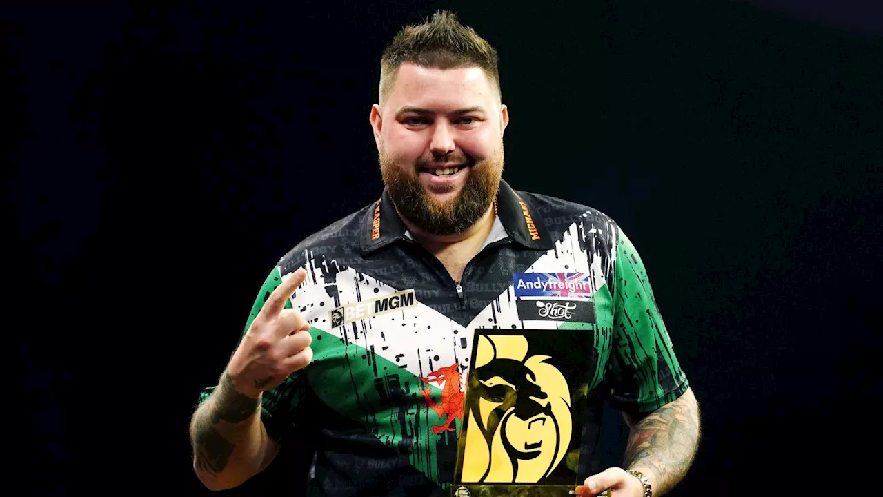 Premier League Darts: Luke Littler, Michael van Gerwen, Michael Smith and Luke Humphries in action