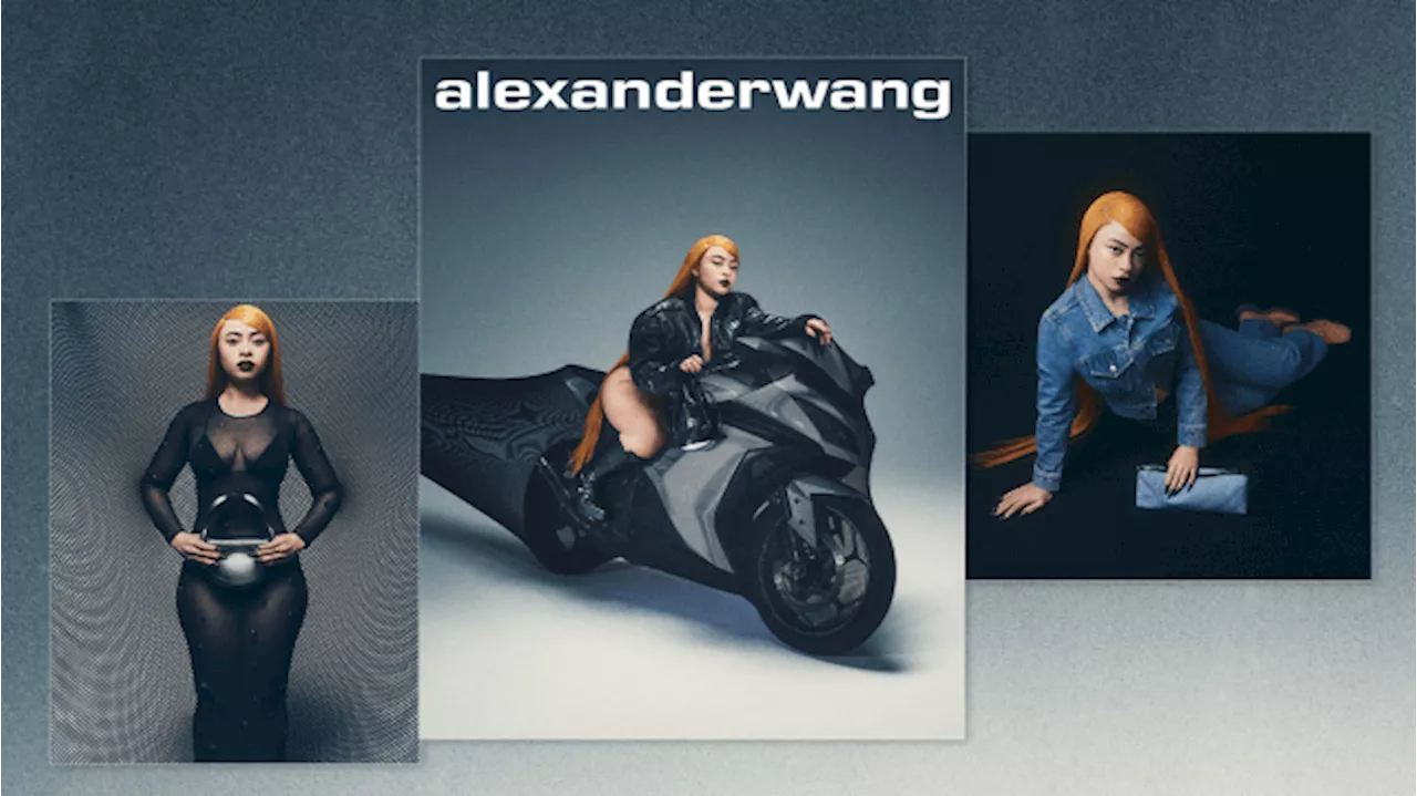 Ice Spice Serves Futuristic Nostalgic Glamour in the New Alexander Wang Campaign