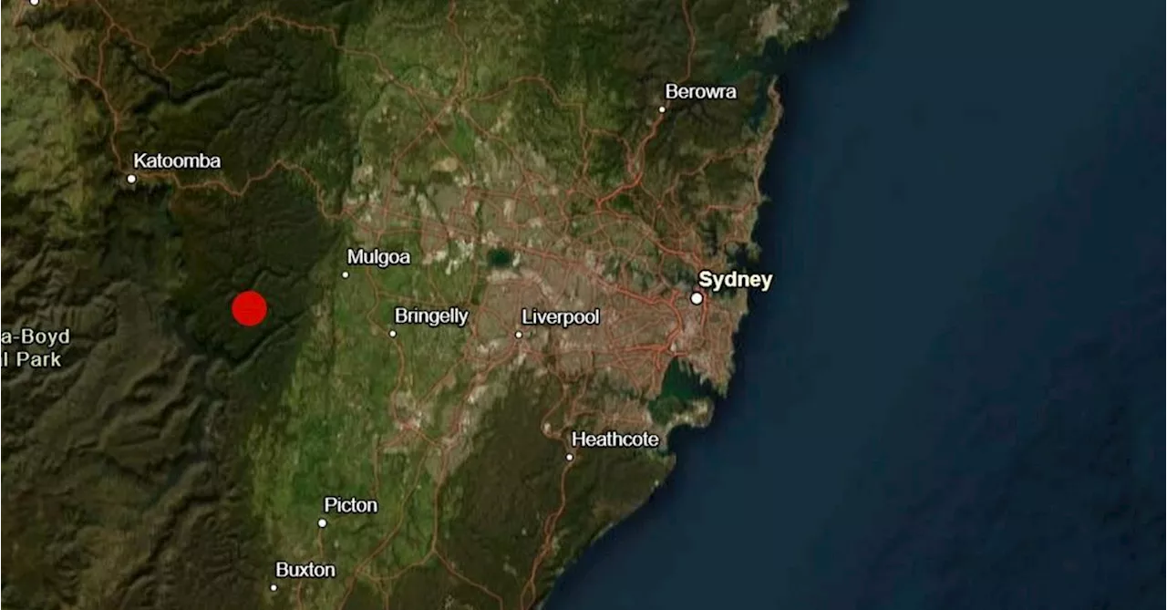 Magnitude 3.6 earthquake shakes western Sydney