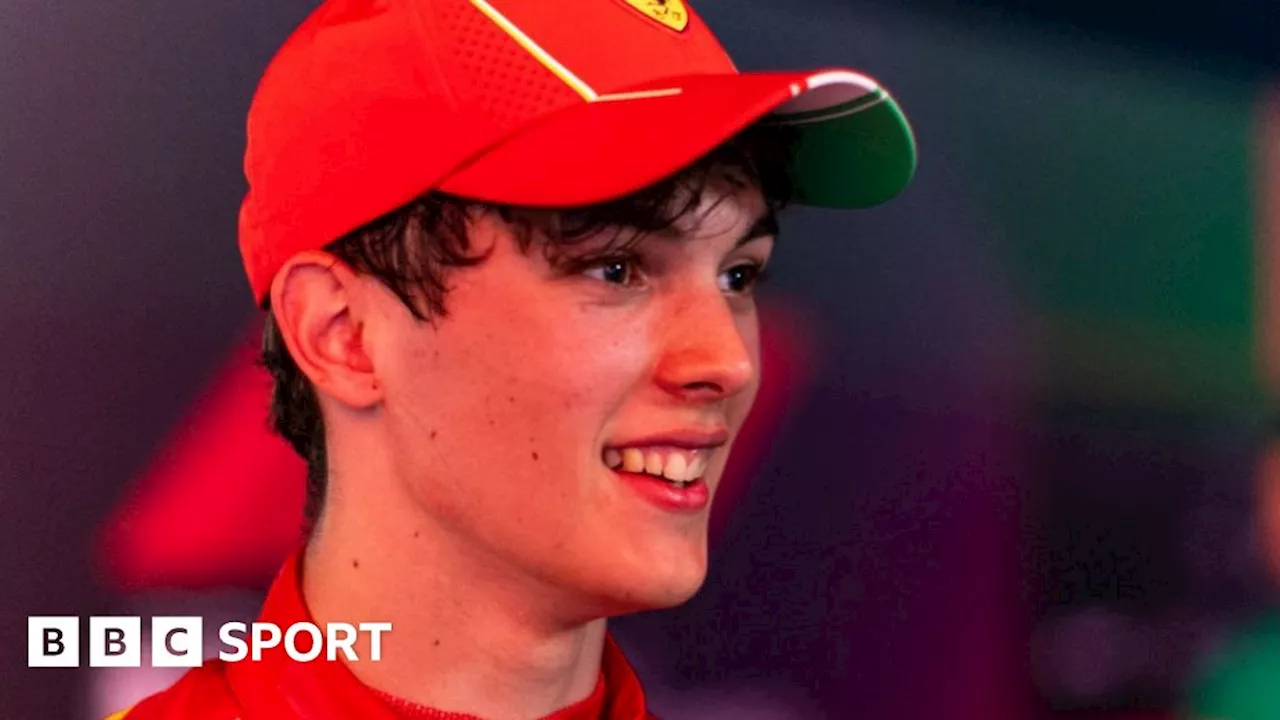 Oliver Bearman: Ferrari driver set to make history at Saudi Arabian Grand Prix