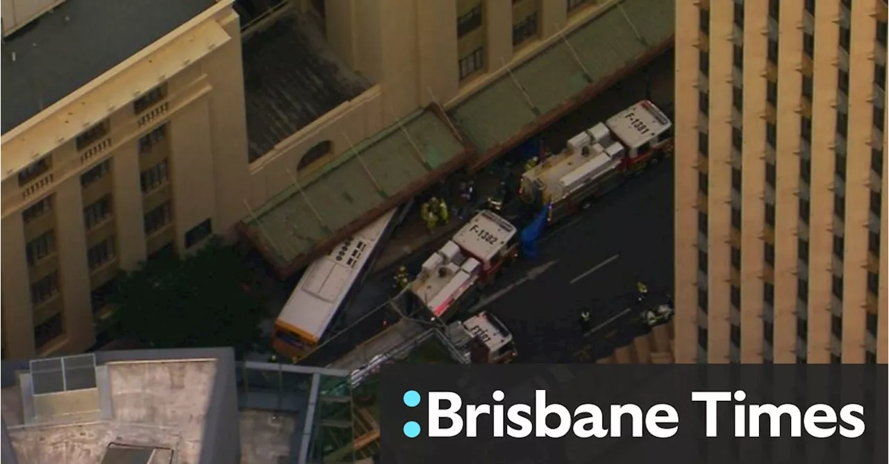 ‘Heartbreaking’: Woman dies after bus hits busy CBD footpath