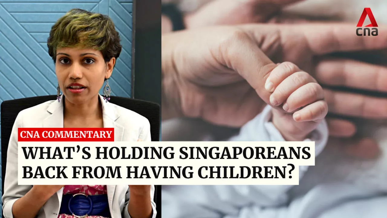 Commentary: What's holding Singaporeans back from having children?