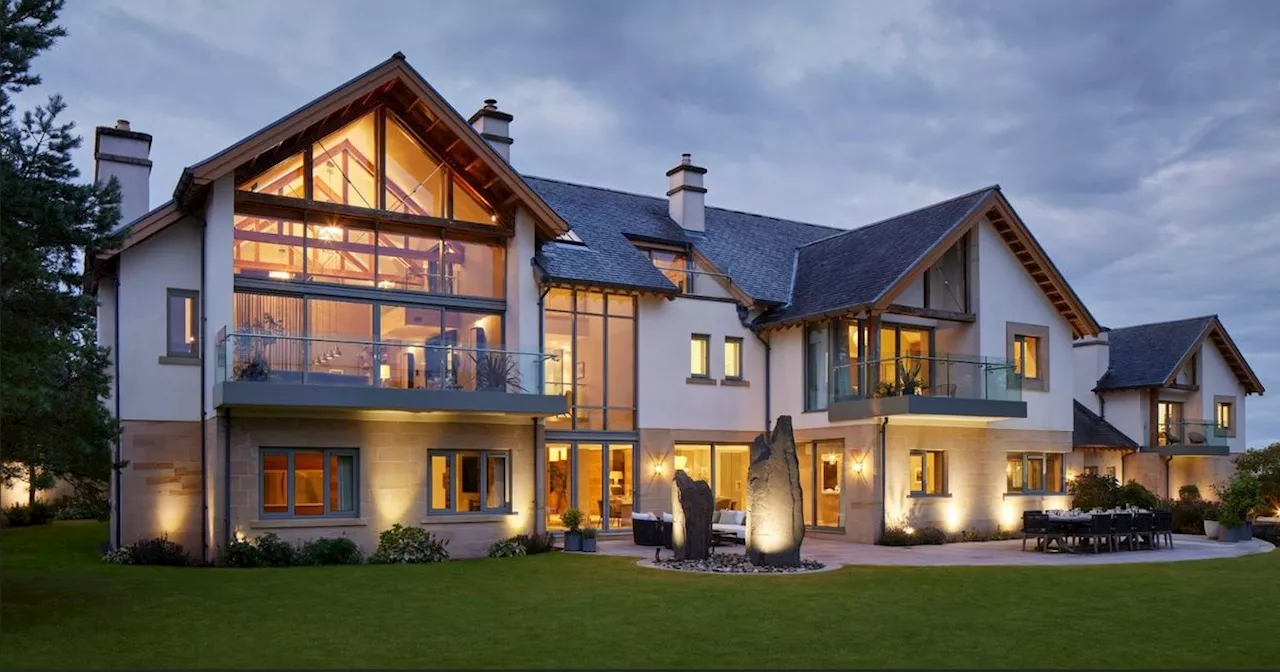 Scottish raffle house with cinema room and golf simulator up for sale for £3.75m