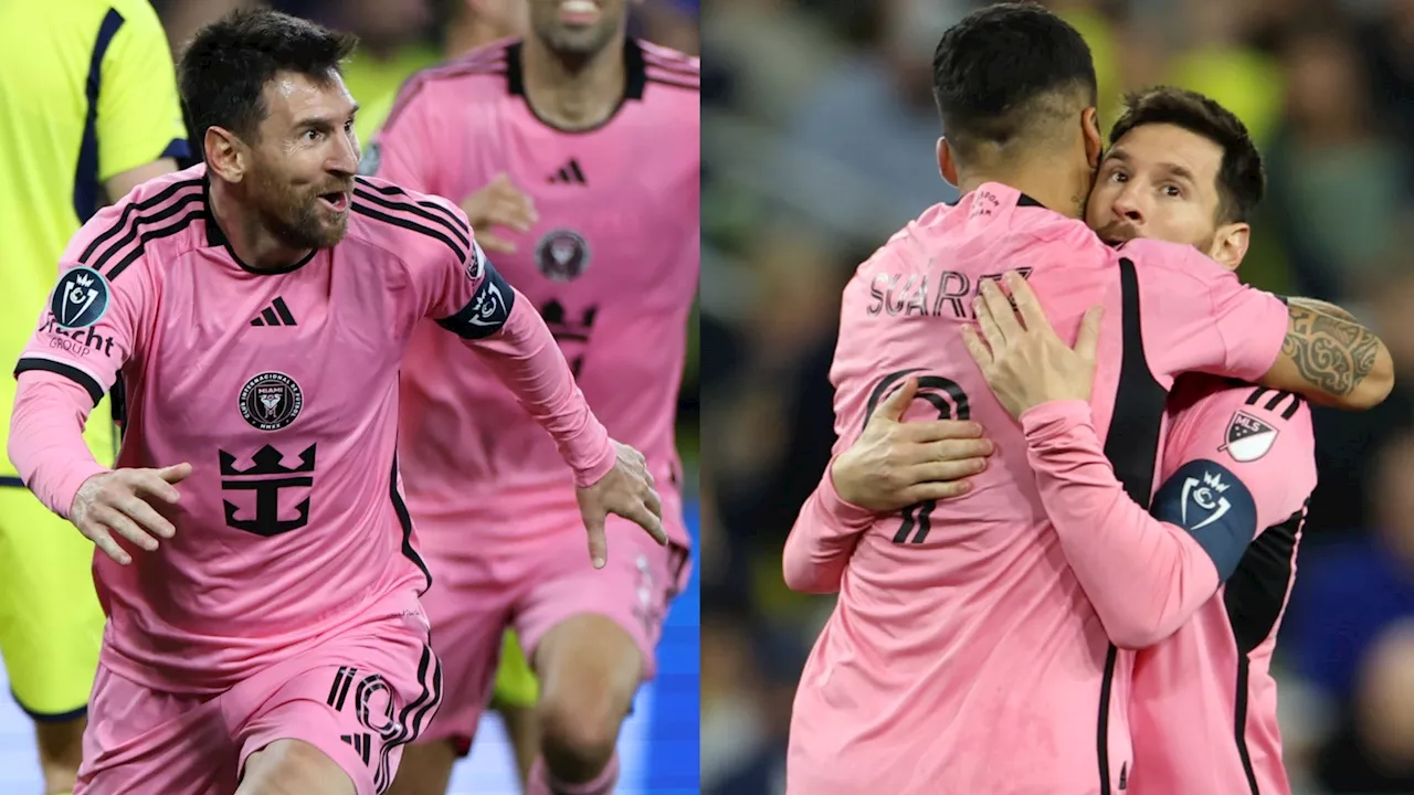 Rapor Pemain Inter Miami Vs Nashville: Legenda Barcelona Lionel Messi & Luis Suarez Selamatkan The Herons Dari Kekalahan