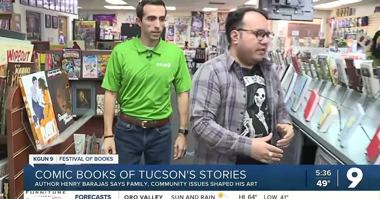 Homegrown comic book author celebrates leaders that shaped Arizona, American history