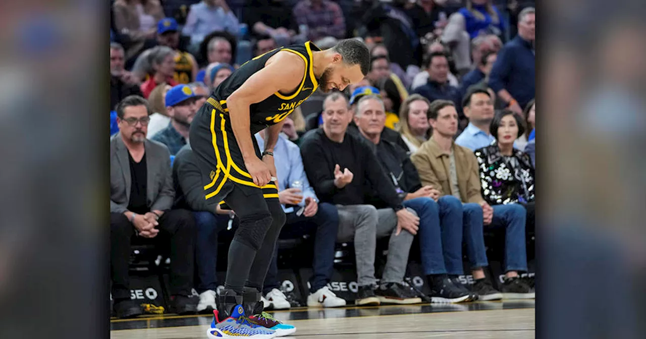 Stephen Curry injures right ankle in Warriors loss to Bulls