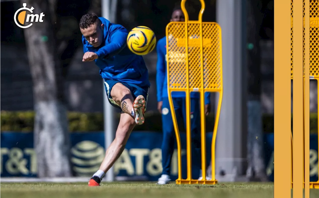 Cabecita Rodríguez regresa a los entrenamientos con América