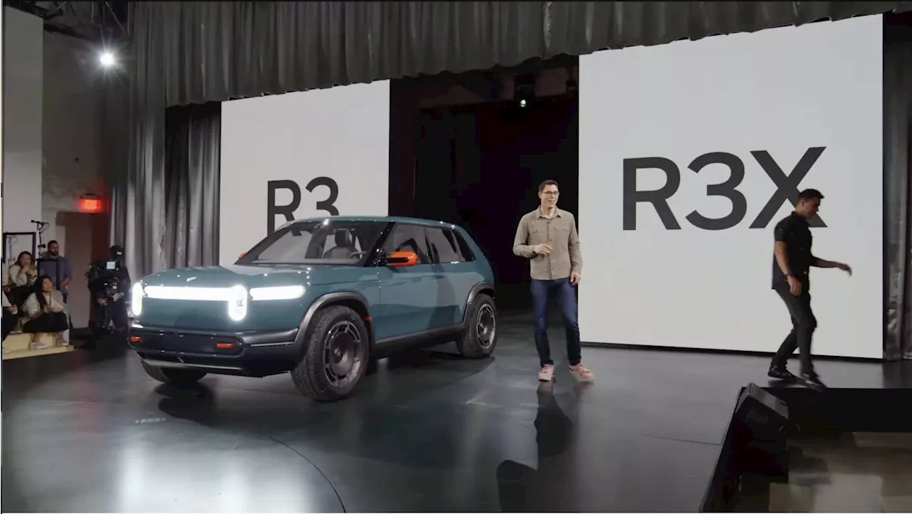 Rivian R3 and R3X debut as electric hot hatches