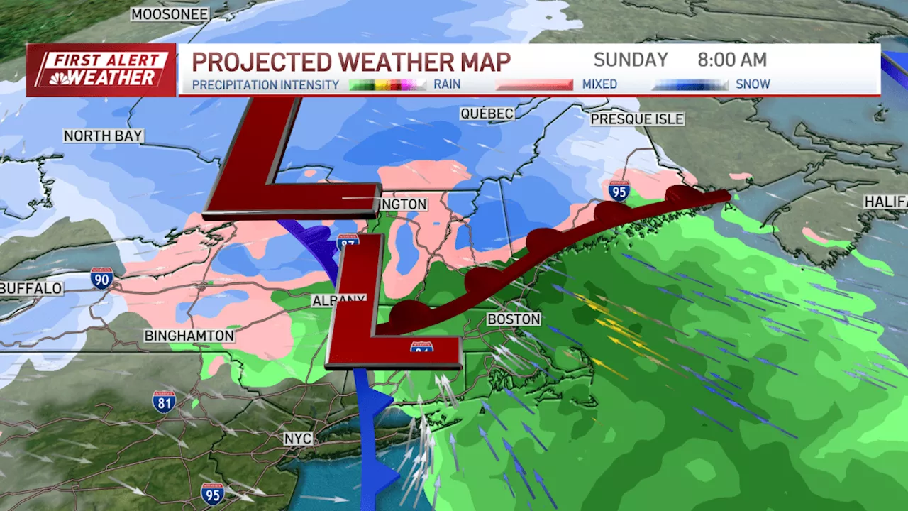 Rainy and raw Thursday, mountain snow by late weekend