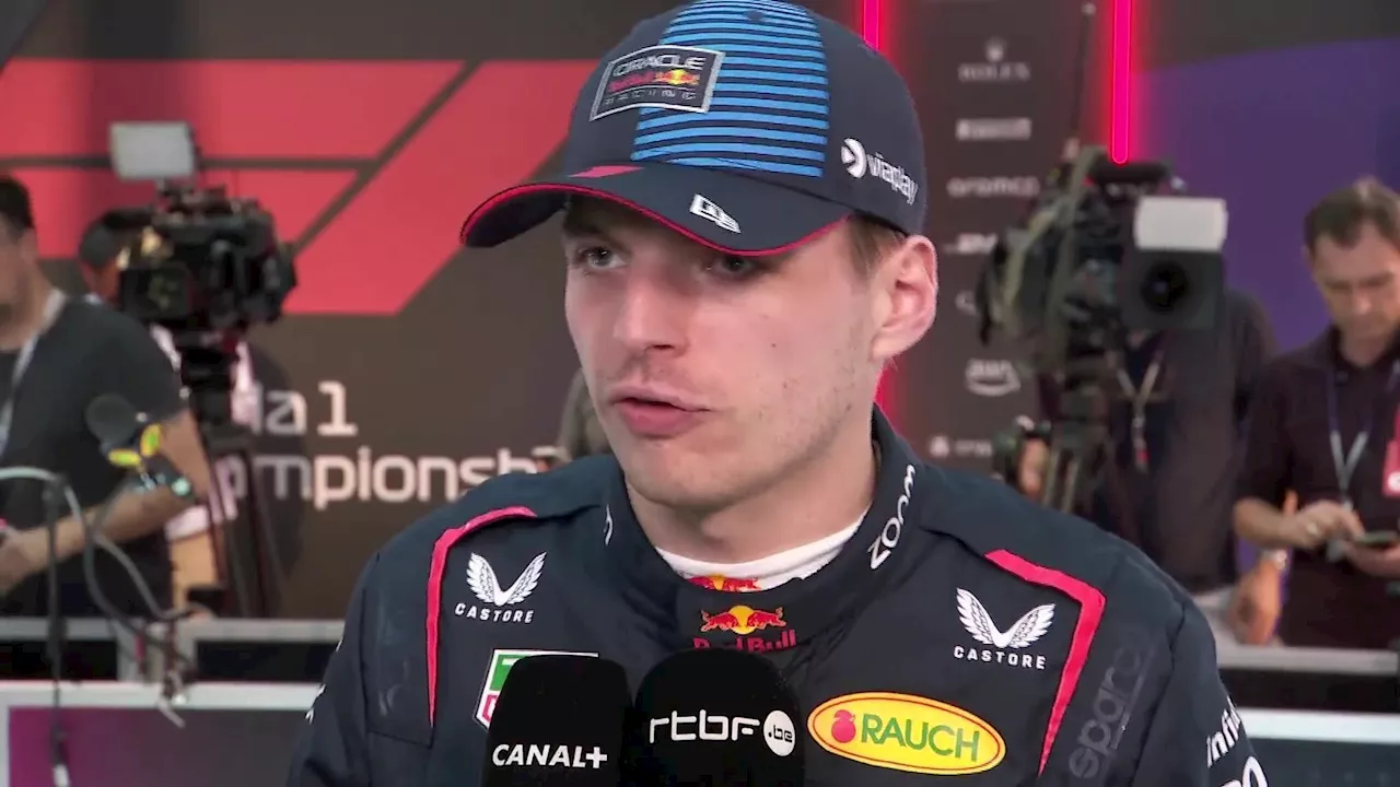 Max Verstappen décroche la pole en Arabie saoudite