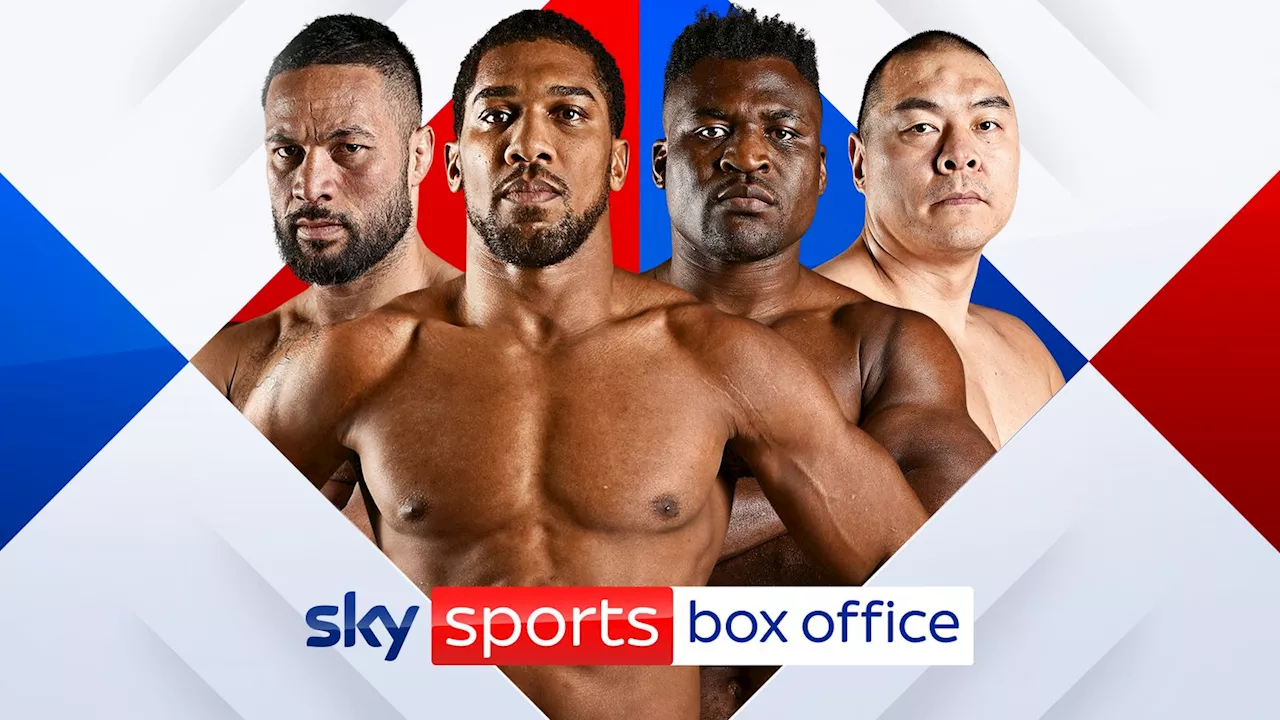 Anthony Joshua vs Francis Ngannou: Heavyweights clash live on Sky Sports Box Office