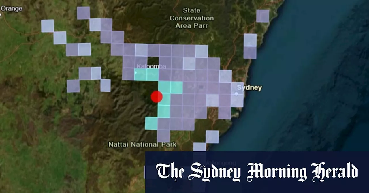 Earthquake felt across western Sydney and the Blue Mountains