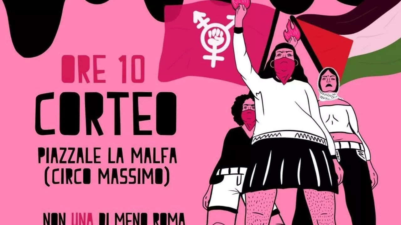 Kefiah, pancia scoperta e peli sulle gambe: la stramba provocazione dello sciopero femminista