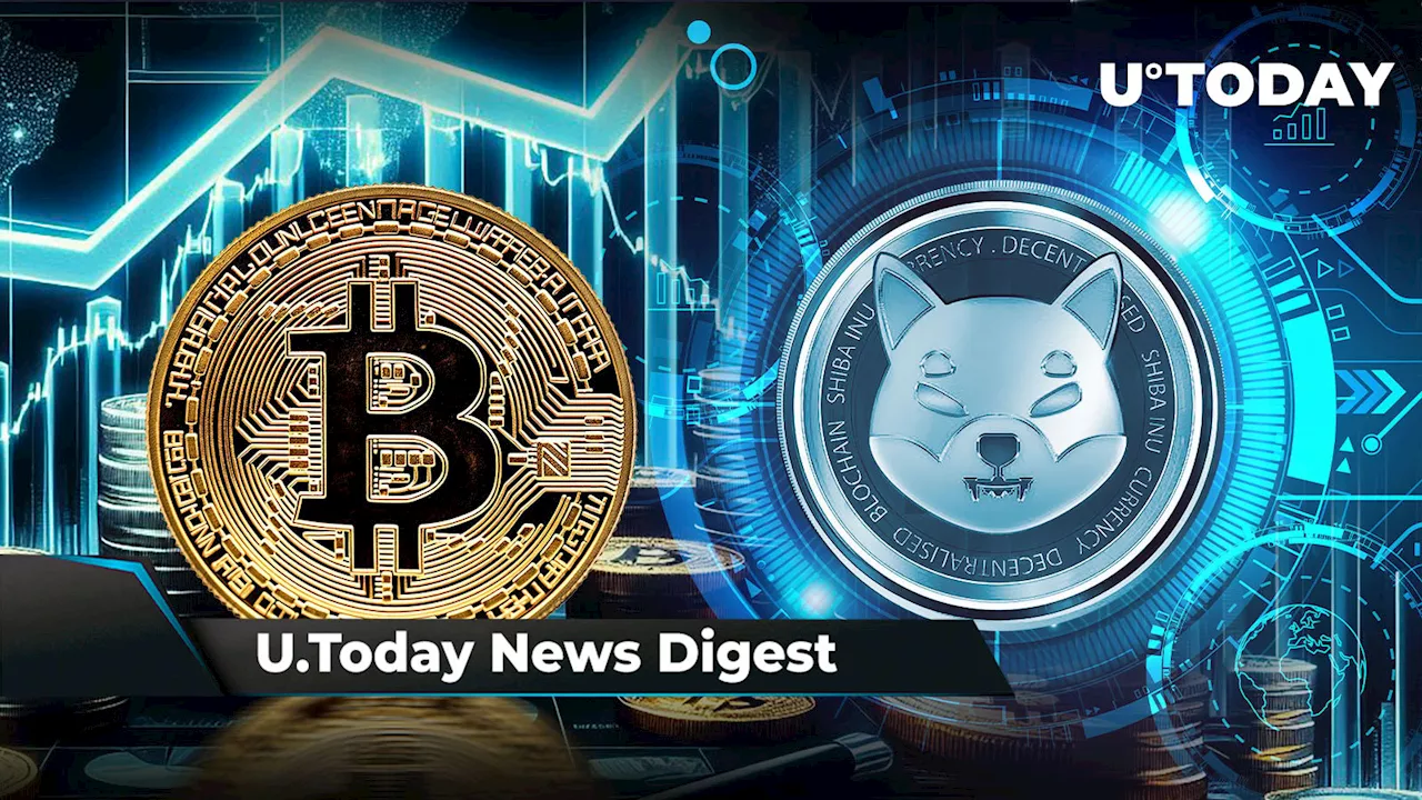 Bitcoin Rally Far From Over, Per Glassnode Cofounders; SHIB Lead Teases SHIB Army With Update, Charles Hoskinson Dispels Rumors of Leaving Cardano: Crypto News Digest by U.Today