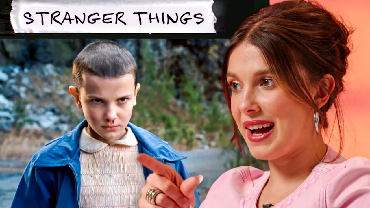 Millie Bobby Brown Rewatches Stranger Things, Enola Holmes, Damsel & More