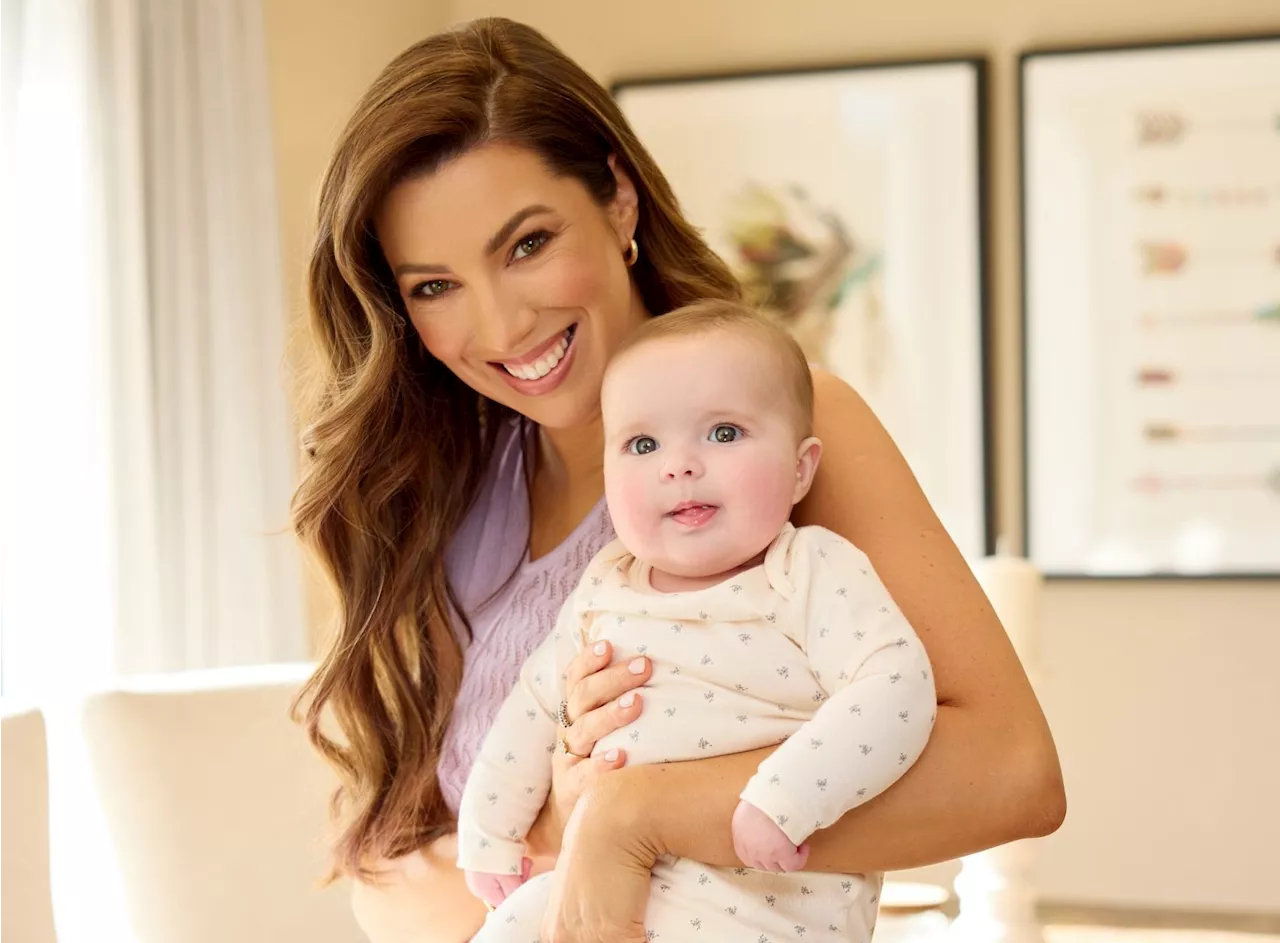 Georgie Crawford and Baby Tahlie: A Family of Four