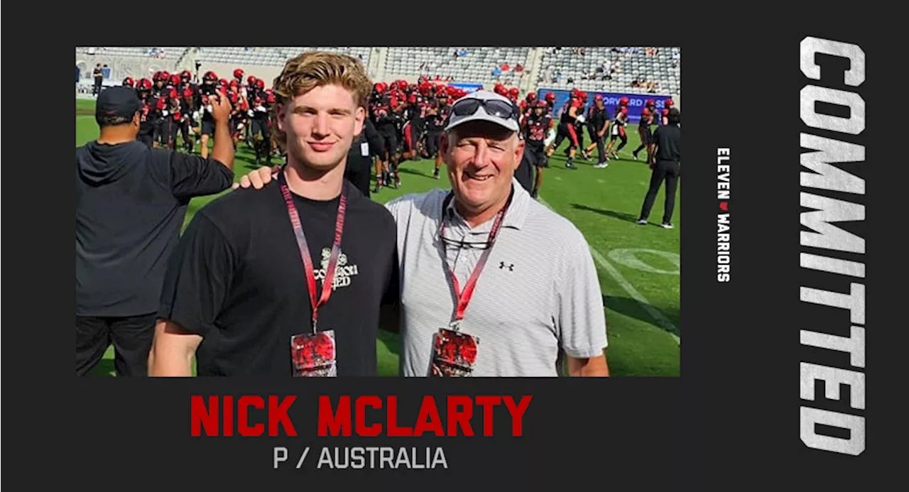 Australian Punter Nick McLarty Commits to Ohio State, Joins Buckeyes’ Class of 2024