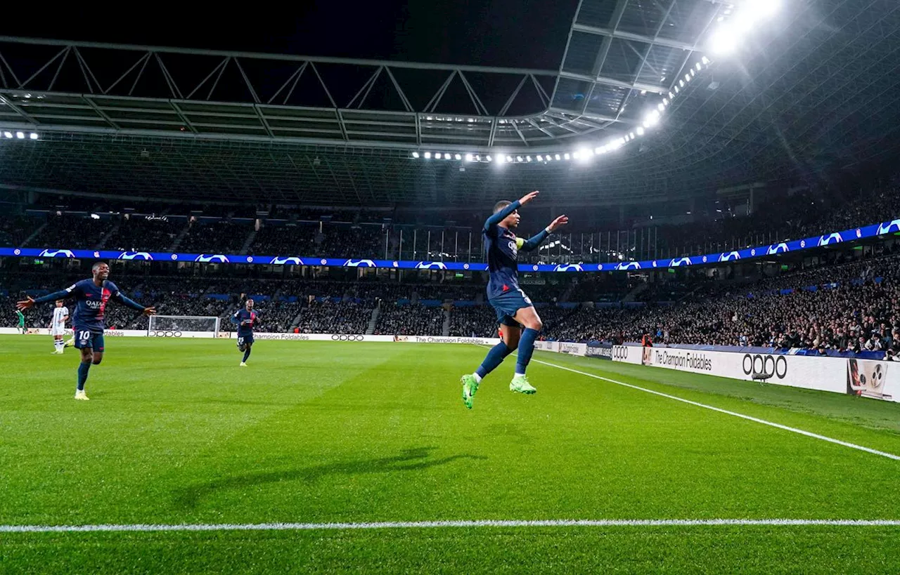 En images : La qualification du PSG pour les quarts de finale de la Ligue des champions