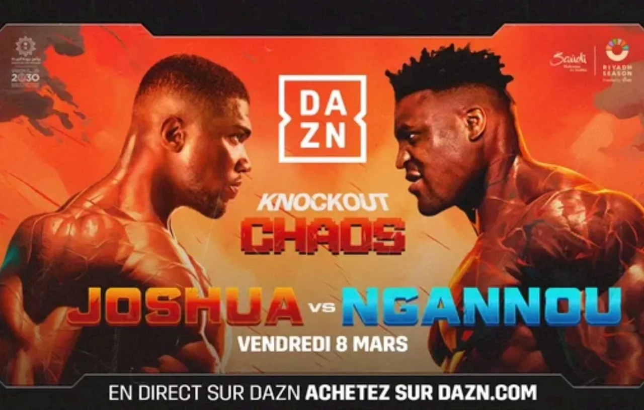 Ngannou : À quelle heure et sur quelle chaîne regarder le combat ce vendredi ?