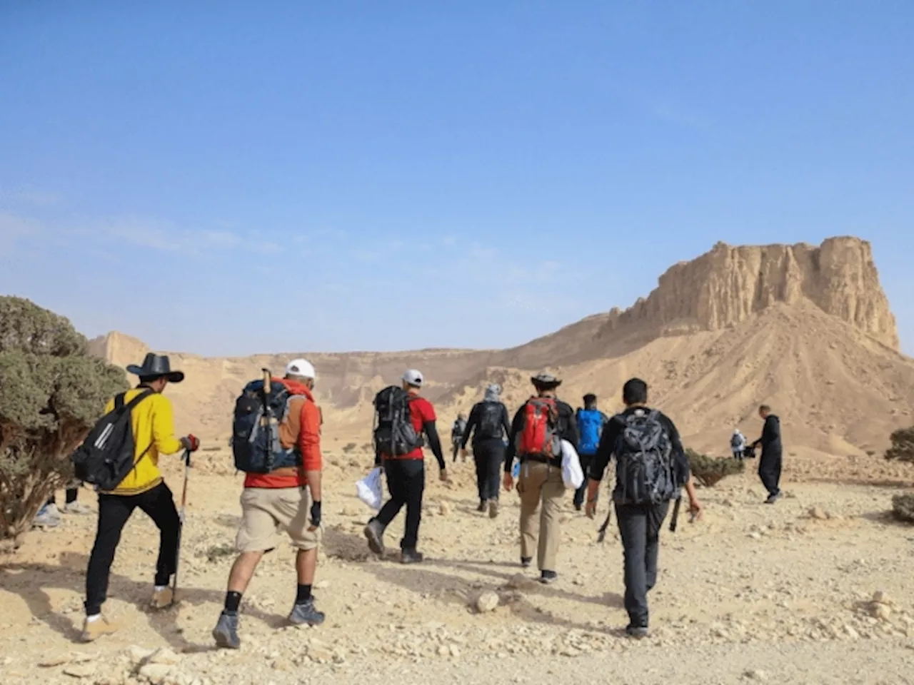 Saudi Arabia Is Emerging As An Unlikely Destination For Epic Hiking Trails