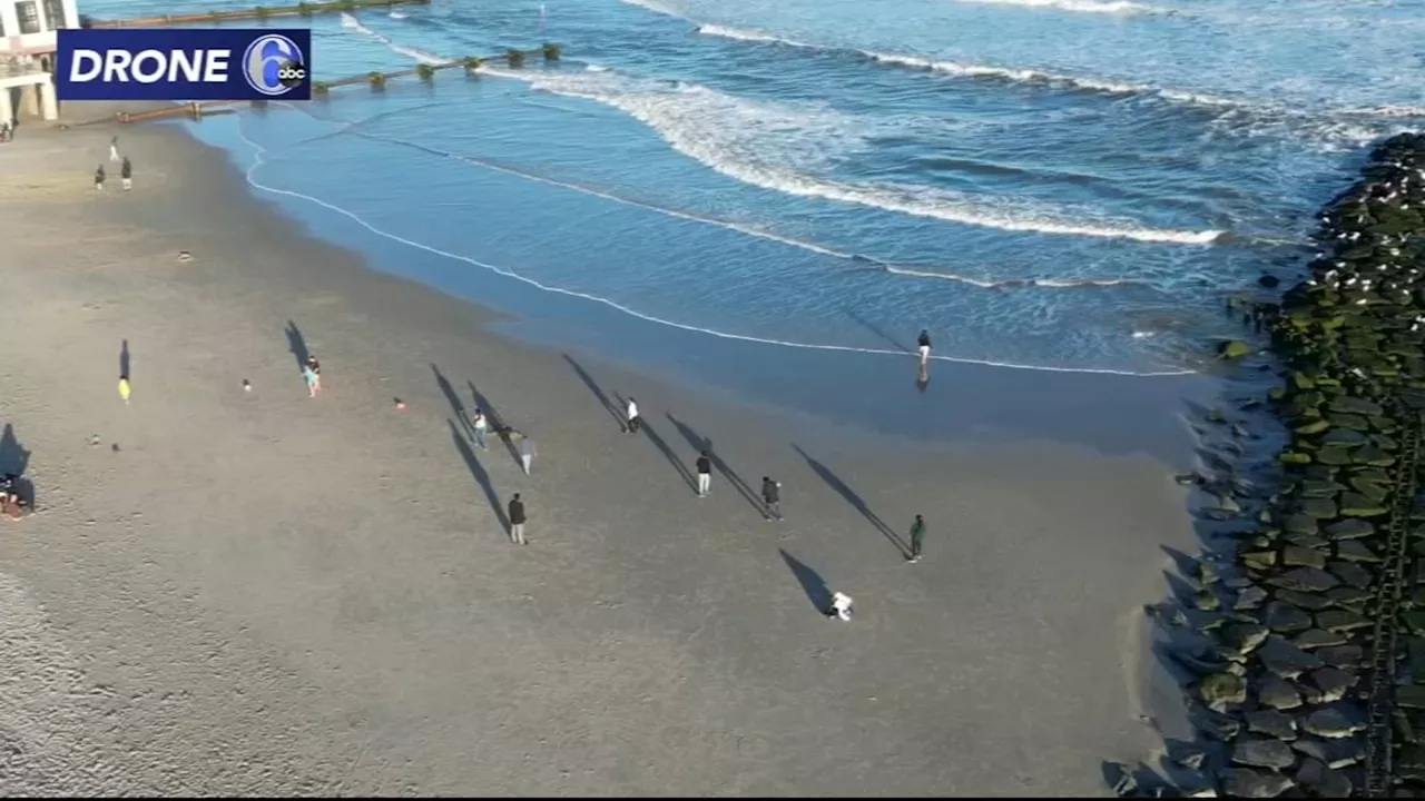 Families soak up unusually warm weather at Jersey Shore and around Philadelphia