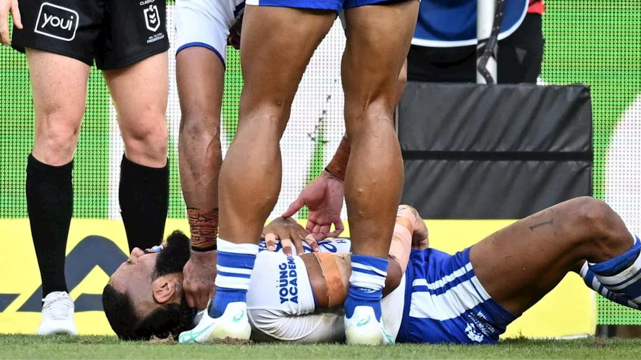 Canterbury winger Josh Addo-Carr suffers shoulder injury in loss to Parramatta